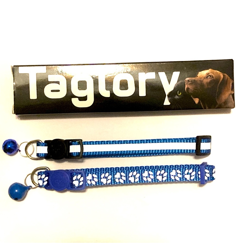 NWT Cat Collars- Blue (2pk)